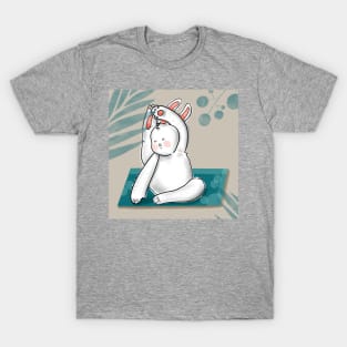 Bodypositive yoga bunny T-Shirt